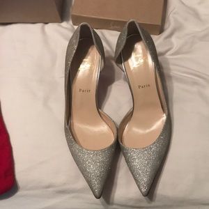 Christian Louboutin  Iriza 70 Glitter shoes